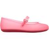 imageMelissa Soft Ballerina Collection  Seasonless Flats for Women  Classic Ballet Style with Adjustable Strap  LightasAir PVC Construction  Soft Foam Insole  Bubblegum ScentClear Pink