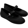 imageMelissa Soft Ballerina Collection  Seasonless Flats for Women  Classic Ballet Style with Adjustable Strap  LightasAir PVC Construction  Soft Foam Insole  Bubblegum ScentBlack