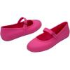 imageMelissa Soft Ballerina Collection  Seasonless Flats for Women  Classic Ballet Style with Adjustable Strap  LightasAir PVC Construction  Soft Foam Insole  Bubblegum ScentPinkPink