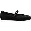 imageMelissa Soft Ballerina Collection  Seasonless Flats for Women  Classic Ballet Style with Adjustable Strap  LightasAir PVC Construction  Soft Foam Insole  Bubblegum ScentBlack