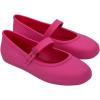 imageMelissa Soft Ballerina Collection  Seasonless Flats for Women  Classic Ballet Style with Adjustable Strap  LightasAir PVC Construction  Soft Foam Insole  Bubblegum ScentPinkPink
