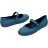 imageMelissa Soft Ballerina Collection  Seasonless Flats for Women  Classic Ballet Style with Adjustable Strap  LightasAir PVC Construction  Soft Foam Insole  Bubblegum ScentBlue