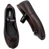 imageMelissa Sophie Jelly Flats for Women  Ballet Flats for Women Bow Applique ampamp Strap Slipon ClosedToe Womens Jelly ShoesPearly Black