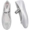 imageMelissa Sophie Jelly Flats for Women  Ballet Flats for Women Bow Applique ampamp Strap Slipon ClosedToe Womens Jelly ShoesPearly White