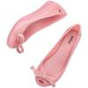 imageMelissa Ultragirl Bow II Flat  Versatile SlipOn Design  Stylish Flats for Women  Sweet Bow Detail  Comfy Fit  PVC ampamp Metal Upper  Laminated Insole  Bubblegum Scent  Dressy FlatsPink
