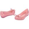 imageMelissa Ultragirl Bow II Flat  Versatile SlipOn Design  Stylish Flats for Women  Sweet Bow Detail  Comfy Fit  PVC ampamp Metal Upper  Laminated Insole  Bubblegum Scent  Dressy FlatsPink