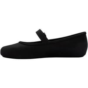 imageMelissa Soft Ballerina Collection  Seasonless Flats for Women  Classic Ballet Style with Adjustable Strap  LightasAir PVC Construction  Soft Foam Insole  Bubblegum ScentBlack