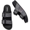 imageComfortable Melissa Sandals with Logo Green Size 7Black Jeans