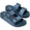 imageComfortable Melissa Sandals with Logo Green Size 7Jeans Blue