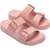 imageComfortable Melissa Sandals with Logo Green Size 7Pink