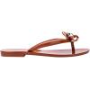 imageMelissa Harmonic Eclipse Womens Fashion Sandals  Dressy Flip Flops with Metallic Bow  Lightweight PVC Flexible Design  Summer Sandals for Women Flat ampamp FlexibleBrown