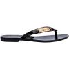 imageMelissa Harmonic M Chic FlipFlops  Metallic Detail  Elegant Melflex Design  Comfortable Thong Sandals for Women  Summer Sandals for FashionForward StyleBlack