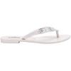 imageMelissa Harmonic M Chic FlipFlops  Metallic Detail  Elegant Melflex Design  Comfortable Thong Sandals for Women  Summer Sandals for FashionForward StyleWhite