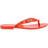 imageMelissa Harmonic M Chic FlipFlops  Metallic Detail  Elegant Melflex Design  Comfortable Thong Sandals for Women  Summer Sandals for FashionForward StyleRed