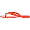 imageMelissa Harmonic M Chic FlipFlops  Metallic Detail  Elegant Melflex Design  Comfortable Thong Sandals for Women  Summer Sandals for FashionForward StyleRed