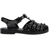 image:imageMelissa Possession Jelly Sandals for Women  The Original Jelly Shoes Fishermans Sandals with Adjustable Strap and Side BuckleBlackDark Grey