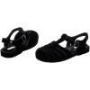 image:imageMelissa Possession Jelly Sandals for Women  The Original Jelly Shoes Fishermans Sandals with Adjustable Strap and Side BuckleFlocked Black