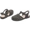 image:imageMelissa Possession Jelly Sandals for Women  The Original Jelly Shoes Fishermans Sandals with Adjustable Strap and Side BuckleFlocked GrayBeige