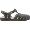 image:imageMelissa Possession Jelly Sandals for Women  The Original Jelly Shoes Fishermans Sandals with Adjustable Strap and Side BuckleFlocked GrayBeige