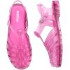 image:imageMelissa Possession Jelly Sandals for Women  The Original Jelly Shoes Fishermans Sandals with Adjustable Strap and Side BuckleGlass Pink