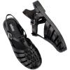 image:imageMelissa Possession Jelly Sandals for Women  The Original Jelly Shoes Fishermans Sandals with Adjustable Strap and Side BuckleGlitter Black