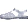 image:imageMelissa Possession Jelly Sandals for Women  The Original Jelly Shoes Fishermans Sandals with Adjustable Strap and Side BuckleGlitter Clear Silver