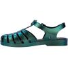 image:imageMelissa Possession Jelly Sandals for Women  The Original Jelly Shoes Fishermans Sandals with Adjustable Strap and Side BuckleMagic  BlackMetallic Green