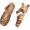 image:imageMelissa Possession Jelly Sandals for Women  The Original Jelly Shoes Fishermans Sandals with Adjustable Strap and Side BuckleMagic  Gold