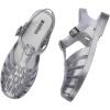 image:imageMelissa Possession Jelly Sandals for Women  The Original Jelly Shoes Fishermans Sandals with Adjustable Strap and Side BuckleMagic  Silver