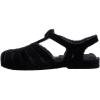 image:imageMelissa Possession Jelly Sandals for Women  The Original Jelly Shoes Fishermans Sandals with Adjustable Strap and Side BuckleFlocked Black