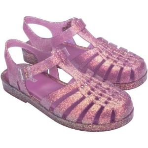 image:imageMelissa Possession Jelly Sandals for Women  The Original Jelly Shoes Fishermans Sandals with Adjustable Strap and Side BuckleGlitter Lilac