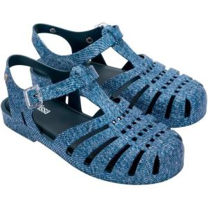 image:imageMelissa Possession Jelly Sandals for Women  The Original Jelly Shoes Fishermans Sandals with Adjustable Strap and Side BuckleJeans Blue