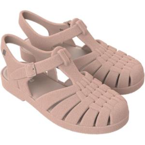 image:imageMelissa Possession Jelly Sandals for Women  The Original Jelly Shoes Fishermans Sandals with Adjustable Strap and Side BuckleLight Pink Flocked