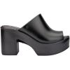 image:imageIridescent Mule Heels by MelissaMule Hype  Dark Silver