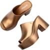 image:imageIridescent Mule Heels by MelissaMule Hype  Gold