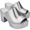 image:imageIridescent Mule Heels by MelissaMule Hype  Light Silver