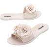 image:imageMelissa Babe Petals SlipOn Jelly Slides for WomenBeige