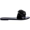 image:imageMelissa Babe Petals SlipOn Jelly Slides for WomenBlack