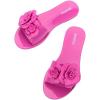 image:imageMelissa Babe Petals SlipOn Jelly Slides for WomenLilac