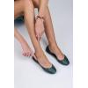 image:imageMelissa Campana Papel Flats for Women  Comfortable Stylish amp Flexible SlideOn ClosedToe Jelly Flat Shoes with Hollow Interwoven Cut Out DesignBlueGlitter