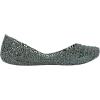 image:imageMelissa Campana Papel Flats for Women  Comfortable Stylish amp Flexible SlideOn ClosedToe Jelly Flat Shoes with Hollow Interwoven Cut Out DesignGlitter Green