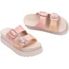 image:imageMelissa Cozy Platform Sandals for WomenBeigePink
