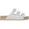 image:imageMelissa Cozy Stripes Slides for WomenBeigeWhite