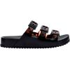image:imageMelissa Cozy Stripes Slides for WomenBlackClear Tortoise