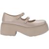 image:imageMelissa Farah Platform Shoes for Women Jelly Closed Toe with BuckleBeige