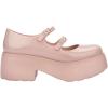 image:imageMelissa Farah Platform Shoes for Women Jelly Closed Toe with BucklePink
