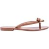 image:imageMelissa Harmonic Eclipse Womens Fashion Sandals  Dressy Flip Flops with Metallic Bow  Lightweight PVC Flexible Design  Summer Sandals for Women Flat amp FlexibleIris  Brown