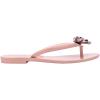 image:imageMelissa Harmonic Eclipse Womens Fashion Sandals  Dressy Flip Flops with Metallic Bow  Lightweight PVC Flexible Design  Summer Sandals for Women Flat amp FlexibleIris  PinkRose