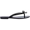 image:imageMelissa Harmonic Eclipse Womens Fashion Sandals  Dressy Flip Flops with Metallic Bow  Lightweight PVC Flexible Design  Summer Sandals for Women Flat amp FlexibleIris  BlackSilver