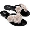 image:imageMelissa Harmonic Flip Flop Collection for WomenHarmonic Springtime  BlackBeige